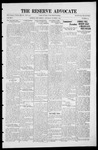The Reserve Advocate, 10-01-1921 by A. H. Carter