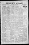 The Reserve Advocate, 10-08-1921 by A. H. Carter