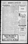 The Reserve Advocate, 03-25-1922