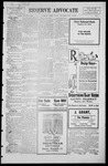 The Reserve Advocate, 05-13-1922 by A. H. Carter