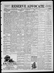 The Reserve Advocate, 11-25-1922 by A. H. Carter