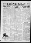 The Reserve Advocate, 12-09-1922