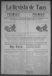 La Revista de Taos, 11-11-1905 by José Montaner