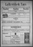 La Revista de Taos, 04-12-1907 by José Montaner