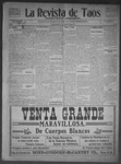 La Revista de Taos, 08-23-1907 by José Montaner