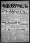 La Revista de Taos, 09-23-1921 by José Montaner