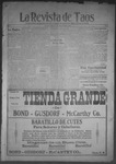 La Revista de Taos, 02-01-1907 by José Montaner