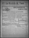 La Revista de Taos, 07-19-1907 by José Montaner