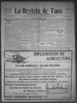 La Revista de Taos, 08-02-1907 by José Montaner