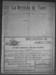La Revista de Taos, 08-09-1907 by José Montaner