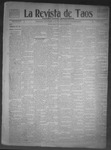 La Revista de Taos, 12-13-1907 by José Montaner