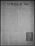 La Revista de Taos, 03-05-1909 by José Montaner