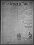 La Revista de Taos, 09-10-1909 by José Montaner