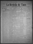 La Revista de Taos, 01-28-1910 by José Montaner