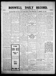Roswell Daily Record, 08-11-1906 by H. E. M. Bear