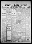 Roswell Daily Record, 09-12-1906 by H. E. M. Bear