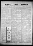 Roswell Daily Record, 09-21-1906 by H. E. M. Bear