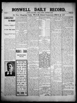 Roswell Daily Record, 09-28-1906 by H. E. M. Bear