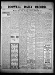 Roswell Daily Record, 09-29-1906 by H. E. M. Bear