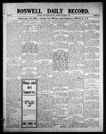 Roswell Daily Record, 10-08-1906 by H. E. M. Bear