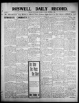 Roswell Daily Record, 11-03-1906 by H. E. M. Bear