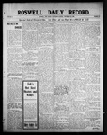Roswell Daily Record, 11-10-1906 by H. E. M. Bear