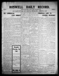 Roswell Daily Record, 11-17-1906 by H. E. M. Bear