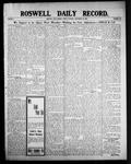 Roswell Daily Record, 11-30-1906 by H. E. M. Bear