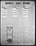 Roswell Daily Record, 01-11-1907 by H. E. M. Bear