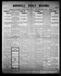 Roswell Daily Record, 01-29-1907 by H. E. M. Bear