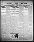 Roswell Daily Record, 03-18-1907 by H. E. M. Bear