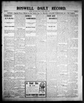 Roswell Daily Record, 04-12-1907 by H. E. M. Bear