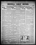 Roswell Daily Record, 04-27-1907 by H. E. M. Bear