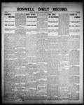 Roswell Daily Record, 05-08-1907 by H. E. M. Bear
