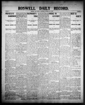 Roswell Daily Record, 05-15-1907 by H. E. M. Bear
