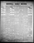 Roswell Daily Record, 05-29-1907 by H. E. M. Bear