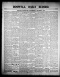 Roswell Daily Record, 06-05-1907 by H. E. M. Bear