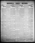 Roswell Daily Record, 06-21-1907 by H. E. M. Bear