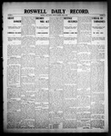 Roswell Daily Record, 06-24-1907 by H. E. M. Bear