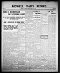 Roswell Daily Record, 07-06-1907 by H. E. M. Bear