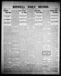 Roswell Daily Record, 07-20-1907 by H. E. M. Bear
