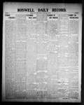Roswell Daily Record, 07-22-1907 by H. E. M. Bear