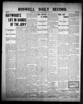 Roswell Daily Record, 07-27-1907 by H. E. M. Bear