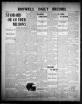 Roswell Daily Record, 08-03-1907 by H. E. M. Bear
