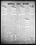 Roswell Daily Record, 08-14-1907 by H. E. M. Bear