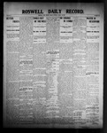 Roswell Daily Record, 08-30-1907 by H. E. M. Bear