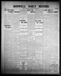 Roswell Daily Record, 09-03-1907 by H. E. M. Bear