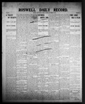 Roswell Daily Record, 09-20-1907 by H. E. M. Bear