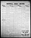 Roswell Daily Record, 10-08-1907 by H. E. M. Bear