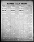 Roswell Daily Record, 10-14-1907 by H. E. M. Bear